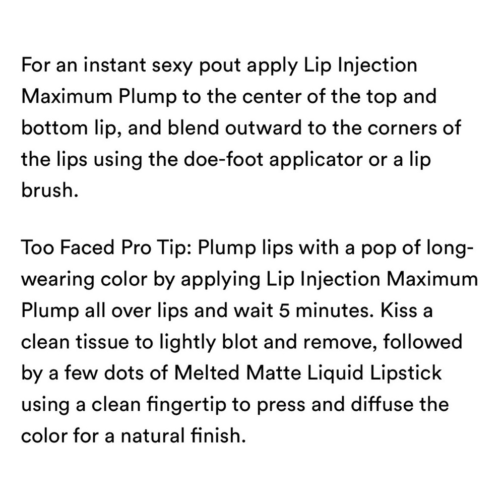 Too Faced Lip Injection Extreme - Picture 8 of 12